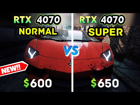 RTX 4070 Super vs RTX 4070 - LEAK BENCHMARK ! **MUST SEE**