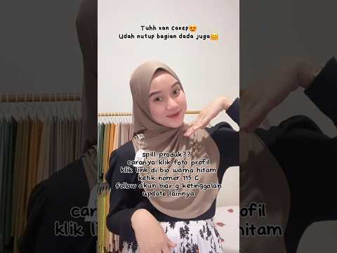 Hijab instan syari, cara beli ikuti divideo #shopeehaul #tutorialhijab #hijabinstan #inspirasihijab