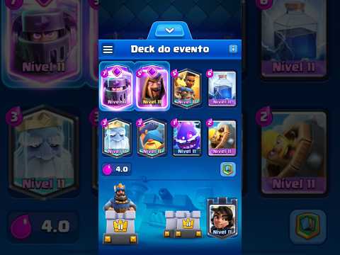 O MELHOR DECK DO YOUTUBE no #clashroyale !