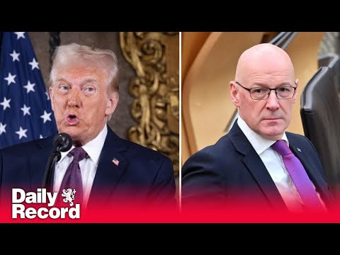 John Swinney says he could not refuse a meeting with Donald Trump in Scotland