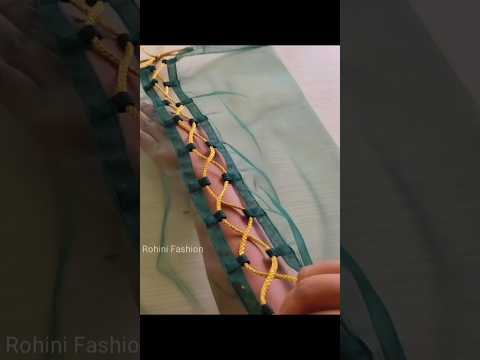 Simple and easy sleeve design cutting and stitching #shorts #shortsvideo #rohinifashion