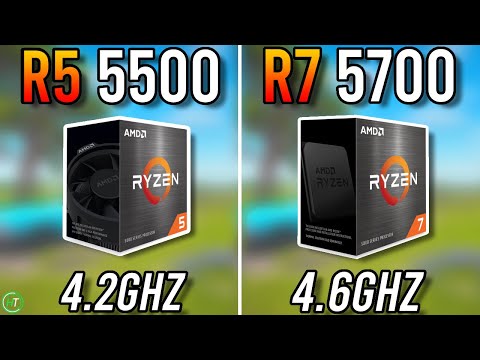 Ryzen 5 5500 vs Ryzen 7 5700 - Difference or Not?