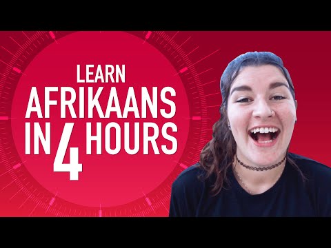 Learn Afrikaans in 3 Hours - ALL Afrikaans Beginners Need