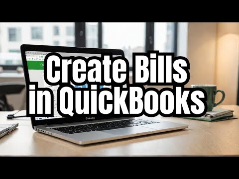 How to Create Bill from Purchase Order in QuickBooks Online