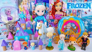 Disney Frozen Toys Collection Unboxing | Disney Wooden Toys Frozen Arendelle Castle Set Unboxing