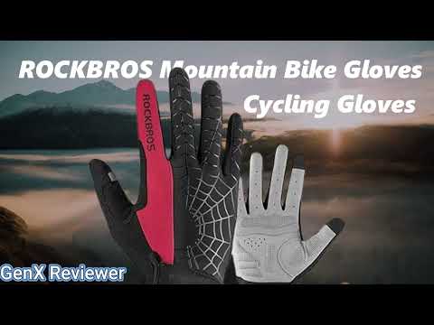 ROCKBROS Mountain Bike Gloves & Cycling Gloves – The Perfect Fit for Every Ride!