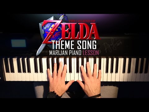 How To Play: The Legend Of Zelda - Main Theme | Piano Tutorial Lesson