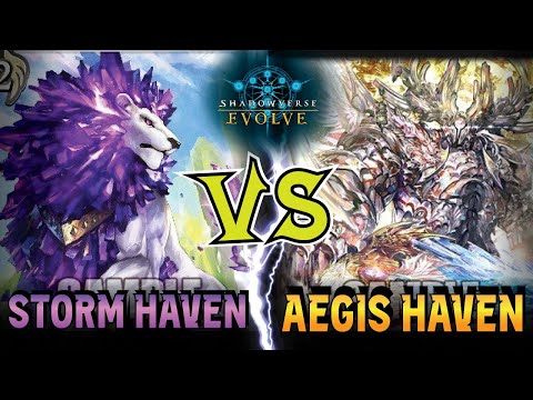 TABLETOP TESTING | Storm Havencraft vs Aegis Havencraft | Shadowverse Evolve Gameplay