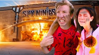 Spy Ninjas HQ on FIRE?! 🔥 Mysterious Girl or Project Zorgo to Blame?! (Chad Wild Clay & V)