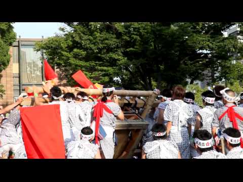 2010大阪天神祭-陸渡御 - 陸渡御列発進