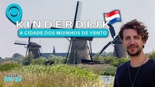 KINDERDIJK, HOLANDA - O QUE FAZER e COMO CHEGAR na CIDADE DOS MOINHOS DE VENTO