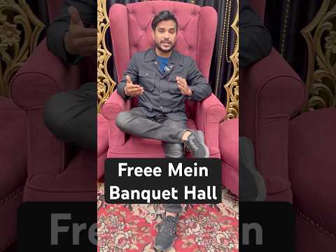 Hyderabad Mein Pehli Bar Free Banquet Hall #viralvideo #ytshortsindia #viralshorts