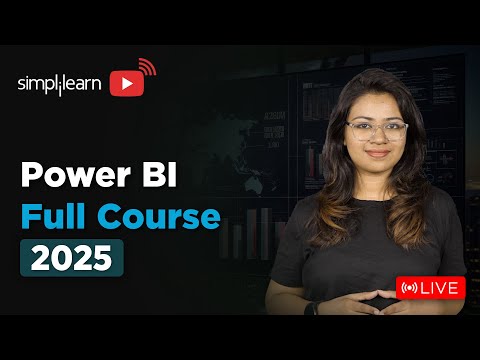 Power Bi Full Course 2025 | Power Bi Tutorial for Beginners | Power Bi Training | Simplilearn