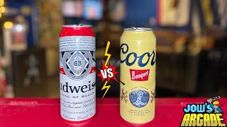 Blind Battle Beers! Budweiser vs Coors Banquet