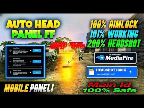 Mobile Panel FF 200% Headshot 101% Working Sensitivity and Settings Free Fire