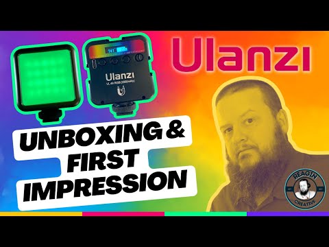 This will change the way you light your live streams! Ulanzi LED Light Unboxing and Review