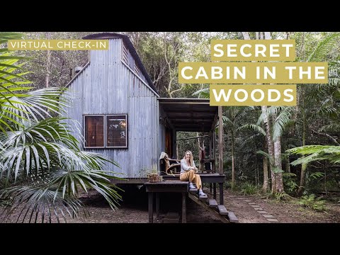 Virtual Check-In: Take a look inside this secret cabin in the woods