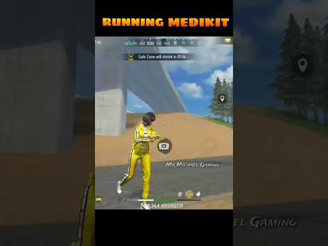 RUNNING MEDIKIT IN GARENA FREE FIRE 🔥 || #shorts #freefire #update #viralvideo #ob42updatefreefire