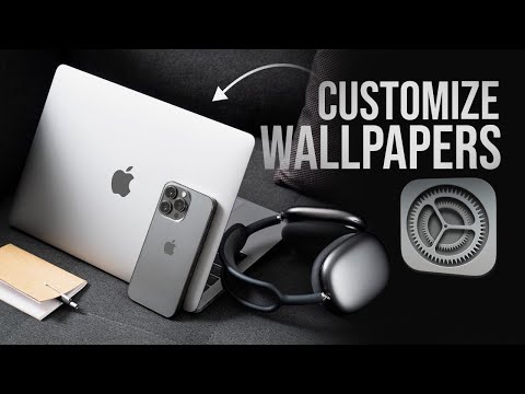 How to Customize Macbook Air Wallpaper (tutorial)