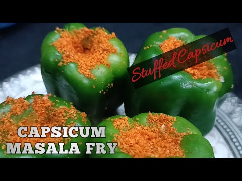 CAPSICUM MASALA FRY 😋😋||Spicy 🔥🔥You neverEat Delicious Capsicum curry||Tryonce comment me how it is