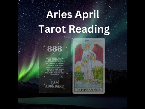 Aries April Tarot Reading 💖✨♈