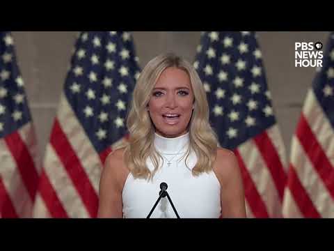 （中文字幕）Kayleigh McEnany 分享她和川普之间的感人故事（共和党全国大会 / 2020美国总统大选）