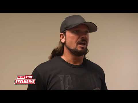 AJ Styles works best off his emotions  WWE Exclusive, April 27, 2018