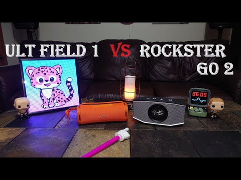 Sony ULT Field 1 vs Fender X Teufel Rockster Go 2 🫱 Hand-Held Bluetooth Speakers Head to Head