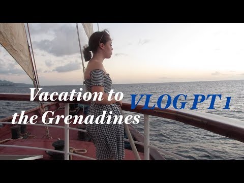 Summer Trip to the Grenadines | VLOG PT 1 | Jackie Adelle