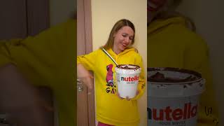 Nutella Chocolate Bucket Dipping - Mini - Middle and Big