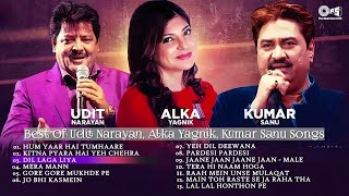 90s Love Songs Forever | Best Of Udit Narayan, Alka Yagnik, Kumar Sanu Songs