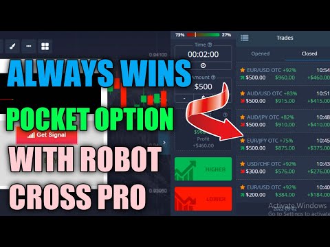 New Cross Pro Bot Trading Signal 2022 | Pocket Option Robot | Trading Signal_Pro