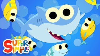 Baby Shark | featuring Finny The Shark | Super Simple Songs