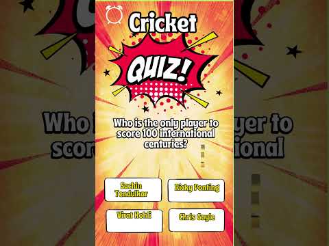 Ultimate Cricket Trivia Quiz