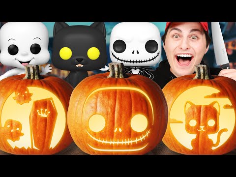 We Entered A Funko Pop Pumpkin Carving Contest!