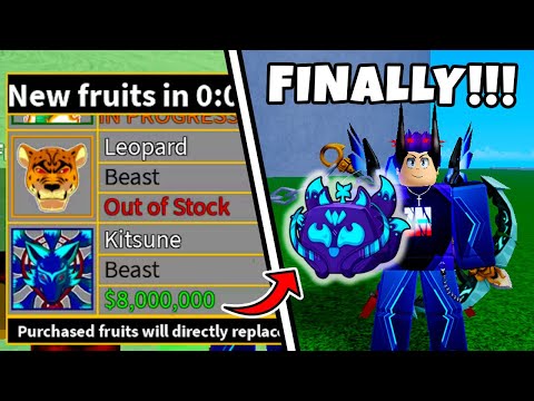 Finally! Kitsune Fruit On Stock!!! | Blox Fruits