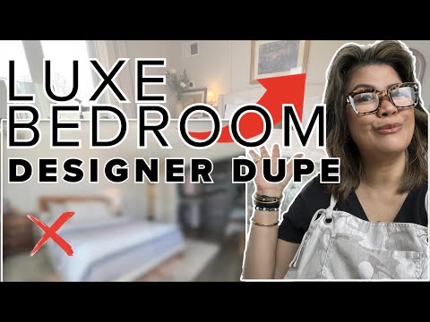 🔶 Luxe  Bedroom MAKEOVER TIPS and TRICKS 🔶 for a Designer 5-Star Hotel Retreat