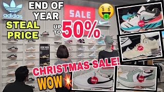 ORIG SHOES SALE up to 50% OFF! JORDAN NIKE ADIDAS PUMA!Merry ang Christmas,Foot locker Gateway Cubao