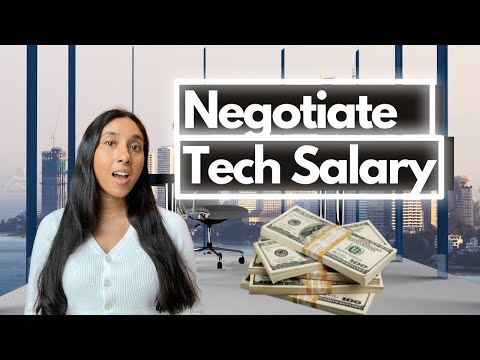 How to Negotiate your TECH salary