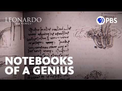 Thousands of Pages of Inventions, Ideas and Flying Machines | Leonardo da Vinci | PBS