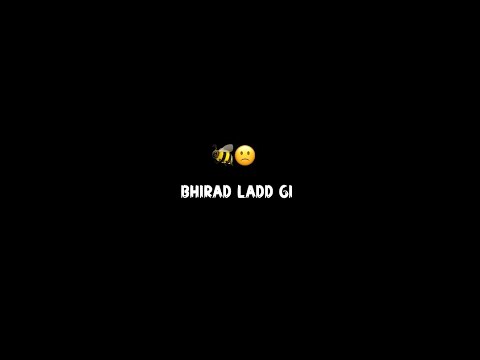 Bhirad Lad Gi || Masoom Sharma || Haryanvi Songs Status || New Black Screen Status Video