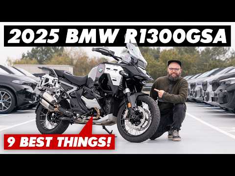 New 2025 BMW R1300GS Adventure First Impressions: 9 Best Features!