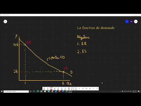 Microéconomie : La  demande (partie 1)