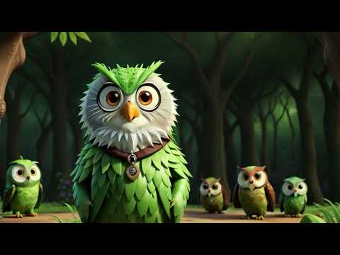 "The Wise Old Owl and the Brave Little Squirrel" #fairy tales stories #moral stories #shortstories