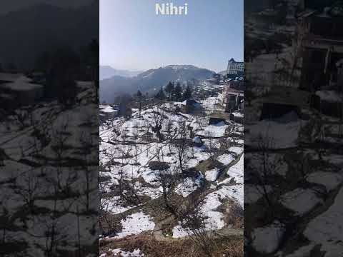 Snowfall @ Nihri, Himachal Pradesh