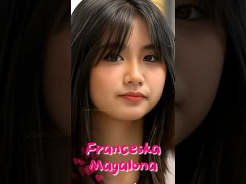 Lumantad na ang napakagandang anak ni Francis M. Franceska Magalona #shorts #francescam #filipina