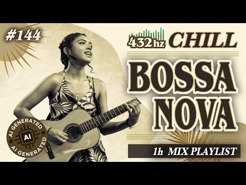 Chill Bossa Nova Music🌴 | Calming BGM of 432hz Serenity for Focus and Soothing🌟 #144