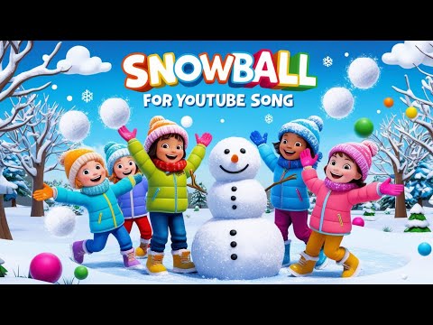 "Sing Along! Fun Snowball Song & Nursery Rhymes for Kids ☃️ | Let's Play & Learn!"