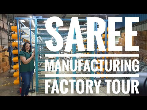 Silk Saree Factory Tour | Surat | Full Understanding of Production Process | KB Prints Saree Factory