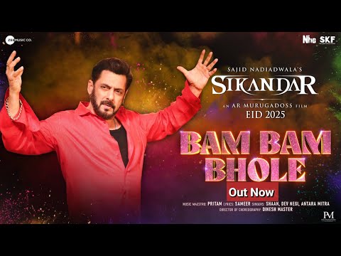 Bam Bam Bhole | Sikandar | Salman Khan, Rashmika | Pritam | Shaan, Dev Negi, Antara Mitra